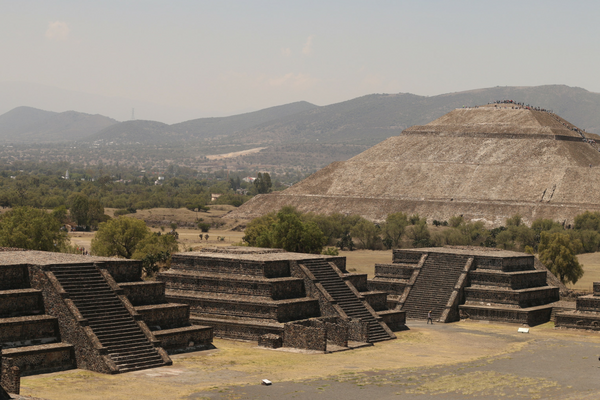 Teotihuacán é um dos principais pontos turísticos do México