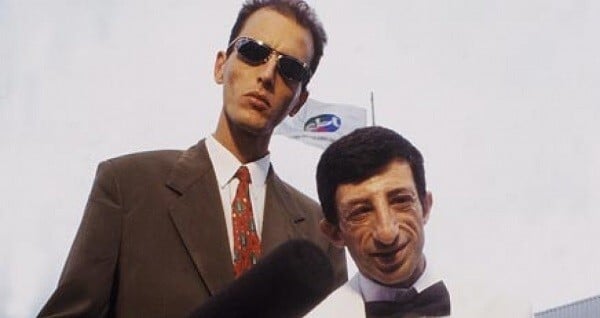 Rodolfo formava uma dupla com o personagem ET