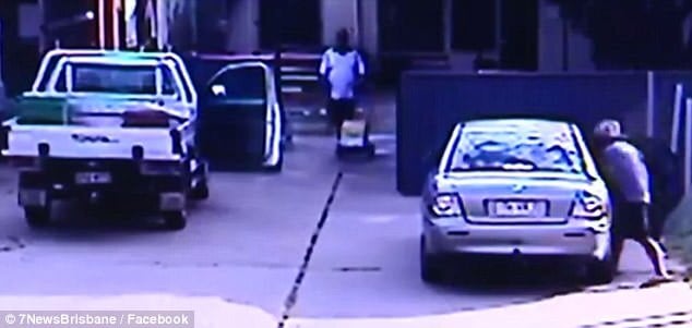 Vídeo mostra momento assustador