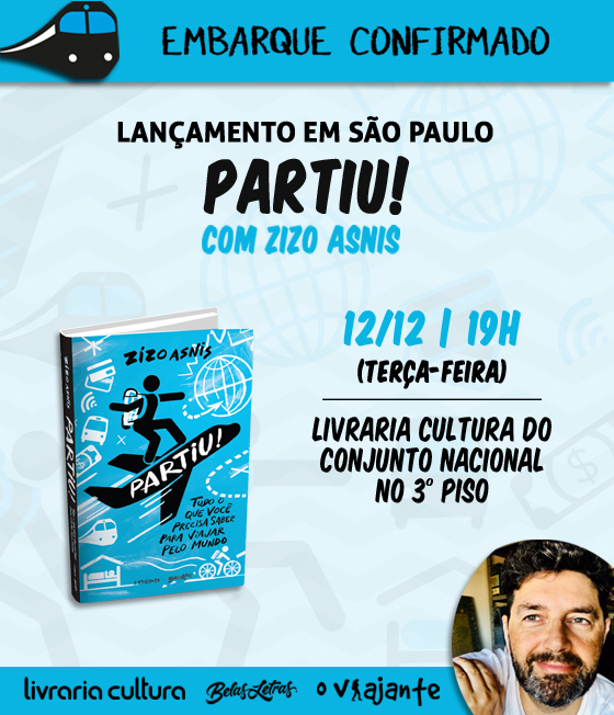 Lançamento ocorre nesta terça-feira na Livraria Cultura