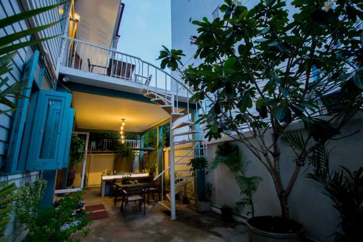 O hostel Fu House, no centro de Bangkok