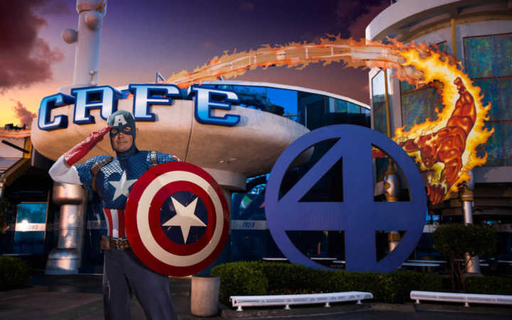 Nova refeição com heróis da Marvel será no parque Islands of Adventure em Orlando