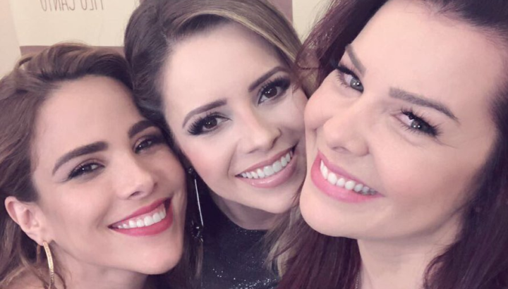 Que trio! Wanessa, Sandy e Fernanda Souza