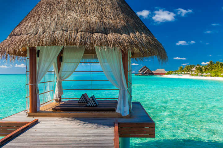 Maldivas têm uma atmosfera perfeita para aqueles que querem curtir a lua de mel ou descansar