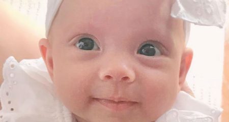 Manuela, filha da apresentadora Eliana, já está com 10 meses!