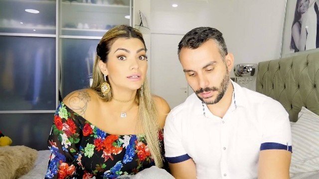 Kelly Key e o marido no Youtube