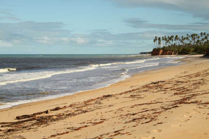 Barra do Cahy, no extremo sul da Bahia