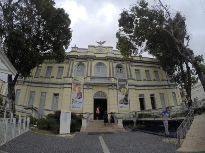 Fachada do Museu da Gente Sergipana, em Aracaju