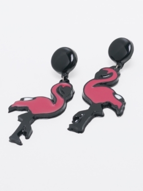 Brincos Flamingo | R$ 39,90