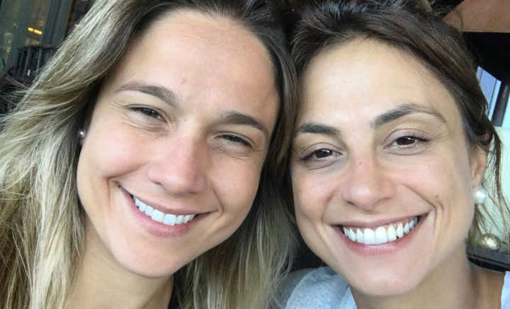 Fernanda Gentil e a namorada, Priscila Montadon