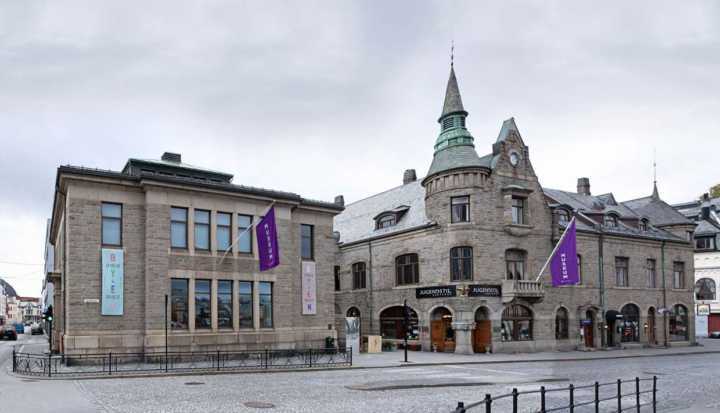 Centro de Art Noveau (Jugendstilsentere), o lugar conta sobre a arquitetura de Alesund
