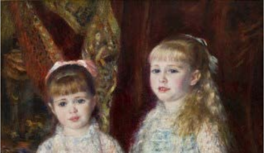 “Meninas Cahen d’Anvers” , de Auguste Renoir