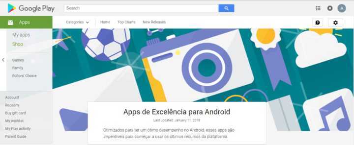 Google atualiza o ranking dos melhores apps e jogos do último trimestre