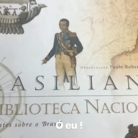 Capa do livro “Brasiliana da Biblioteca Nacional”