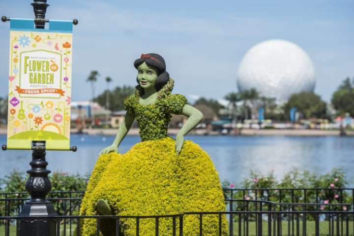 A Branca de Neve com os seus Sete Anões que não aparecem nesta foto marcam presença também