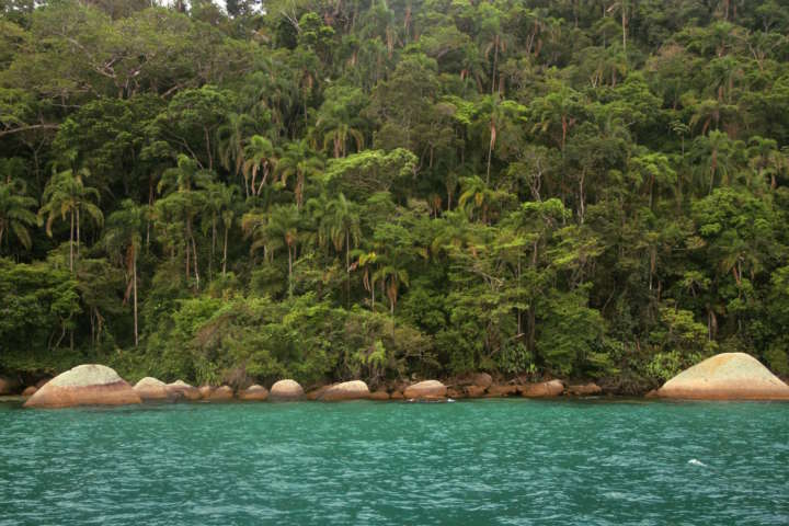 Lagoa Azul, em Paraty