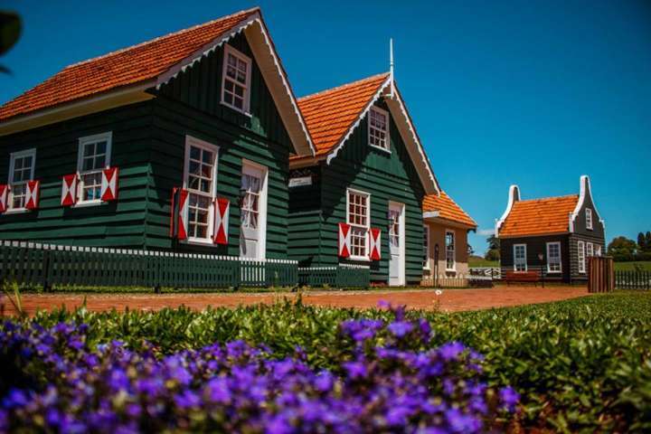 Em todas as estações o passeio pelos jardins do museu é um espetáculo