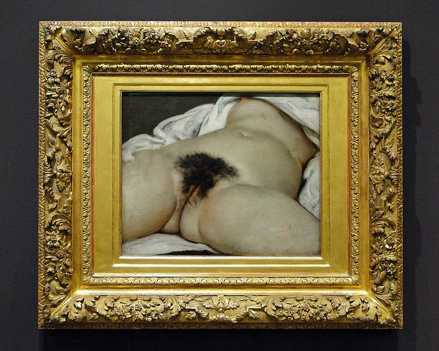 L’Origine du monde”, do do pintor francês Gustave Cour