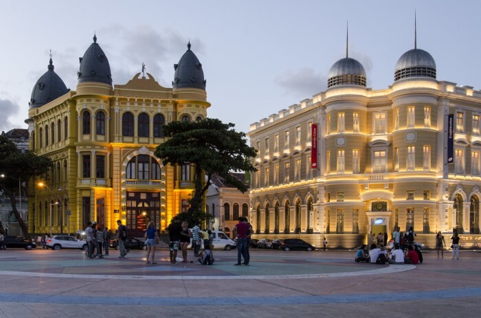 Praça Rio, Marco Zero do Recife