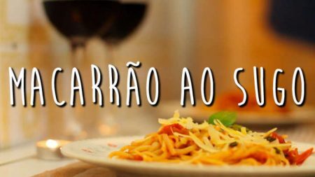 Macarrão ao Sugo – Canal Os Chefs Ocasionais