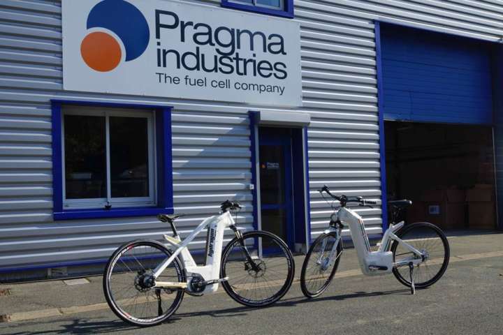 Bicicleta de hidrogênio Alpha desenvolvida pela Pragma Industries