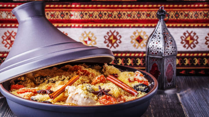 O tagine, um dos pratos tradicionais do Marrocos