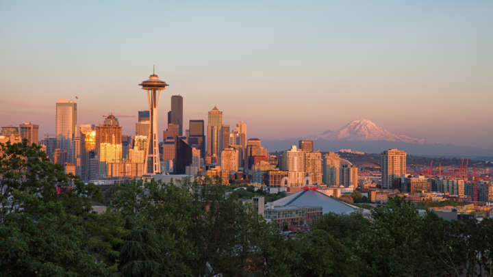 Vista panorâmica de Seattle