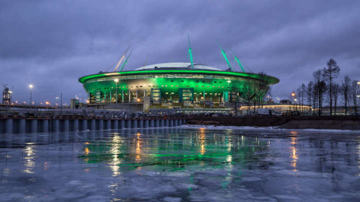 Zenit Arena, em São Petersburgo, é um dos estádios da Copa do Mundo