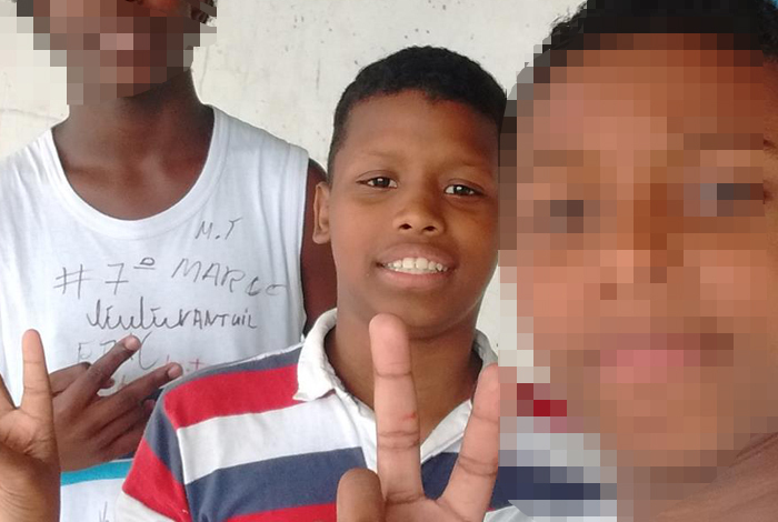 Com apenas 13 anos, Jeremias sonhar se tornar jogador de futebol