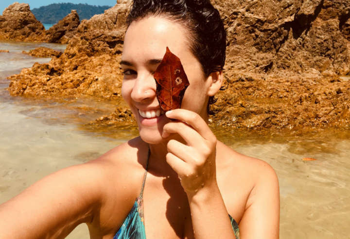 A jornalista Mayara Castro que está viajando o Sudeste Asiático sozinha