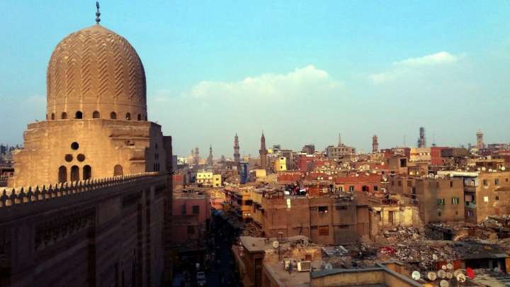 Vista do Cairo Velho em Bab Zuweila