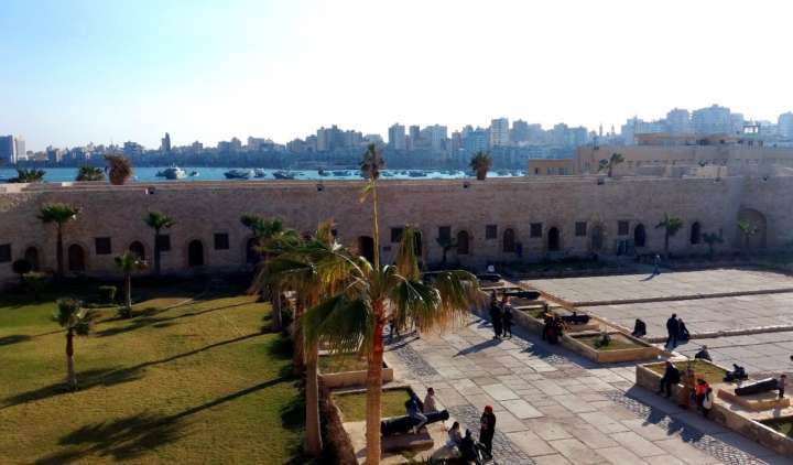 Vista da Cidadela de Qaitbay