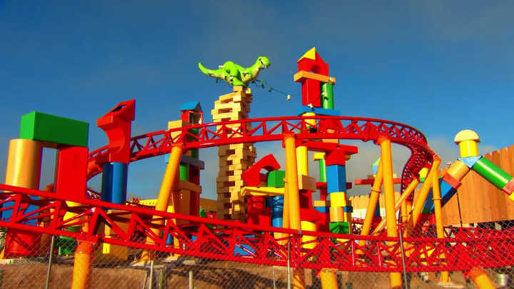 Montanha-russa na Toy Story Land, nova atração do Disney’s Hollywood Studios