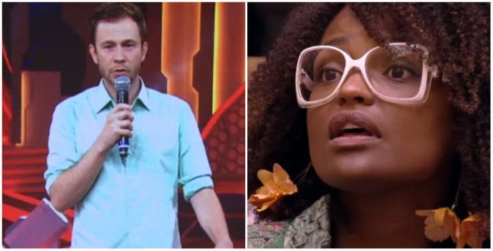 BBB 18: discurso de Tiago Leifert durante a eliminação de Nayara divide opiniões