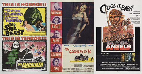 A coleção abrange mais de 10.000 cartazes e abrange décadas: desde quando a indústria cinematográfica estava apenas começando a competir com os atos de vaudeville na década de 1920
