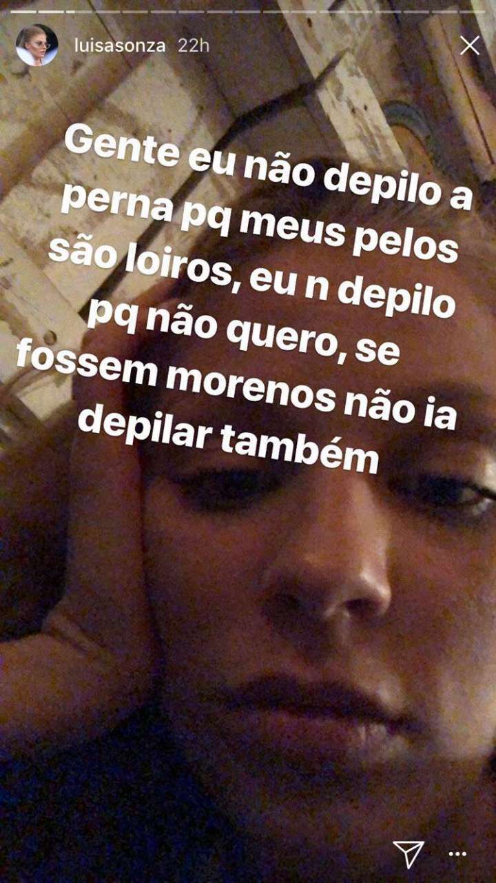 Luísa sendo didática 