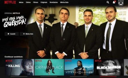 Netflix desmente filho de Jair Bolsonaro e nega que fará série