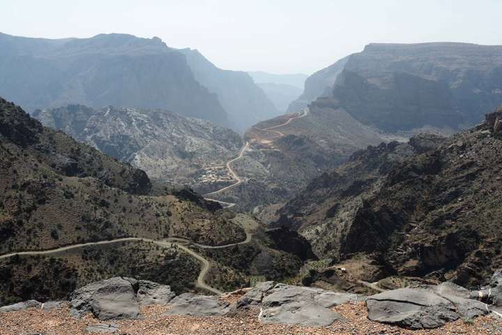 Travessia dos maciços de Hajar