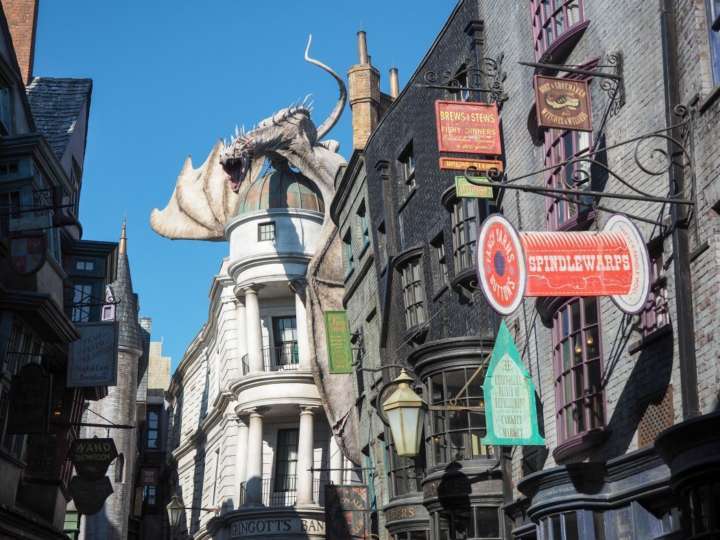 Dicas de Orlando: O Beco Diagonal, no Universal Studios