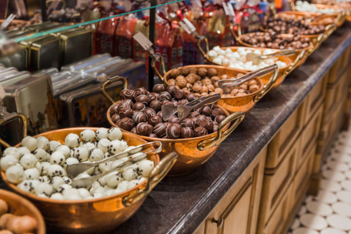 Os chocolates belgas são considerados os melhores do mundo