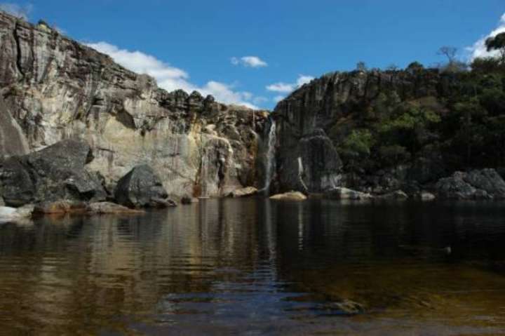 Cahoeira do Crioulo, no Parque Estadual do Rio Preto