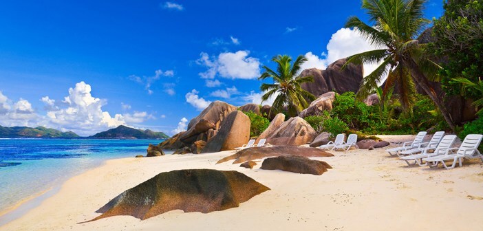 O arquipélago de Seychelles, no oceano Índico, é formado por 115 ilhas