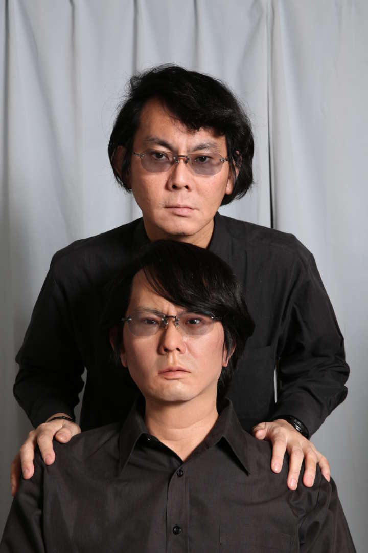 Hiroshi Ishiguro e seu Geminoid