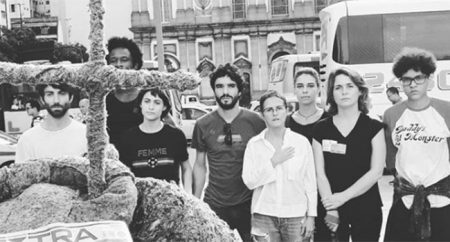 Famosos compareceram a uma manifestação pela morte brutal da vereadora Marielle Franco (PSOL) e do motorista Anderson Gomes