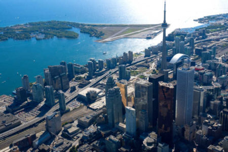 A cidade de Toronto, no Canadá