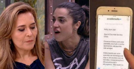 BBB 18: Kelly, mãe de Paula, expõe conversa privada com Eva Lima, mãe de Ana Clara.