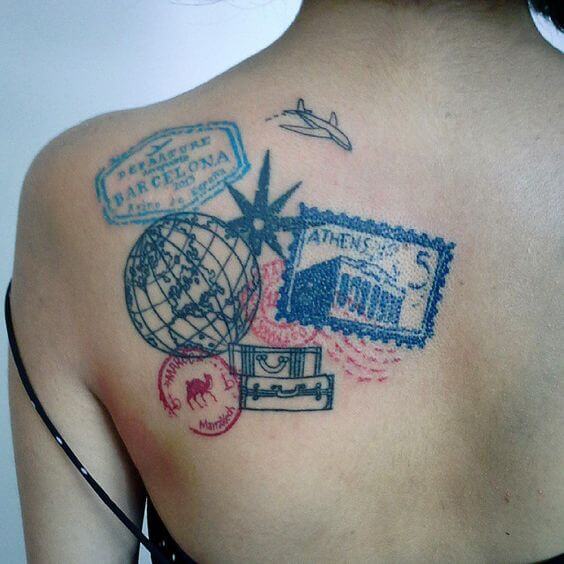 Tatuagens de viagem