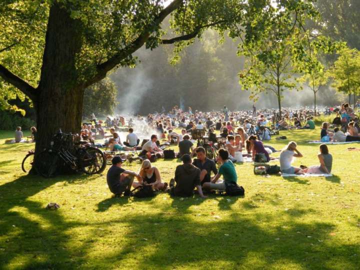 Vondelpark: semore animado