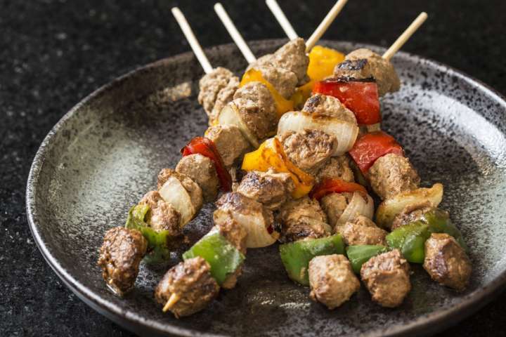 Churrasco vegano de soja