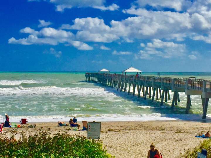 Juno, uma das lindas praias de Palm Beaches